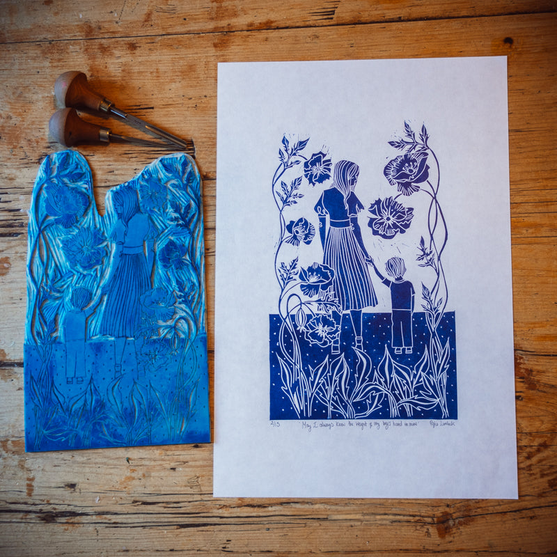 May I always know the weight of my boy's hand in mine