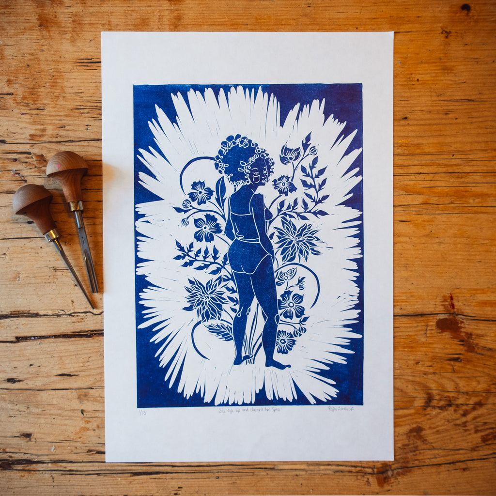 She rose up and claimed her space