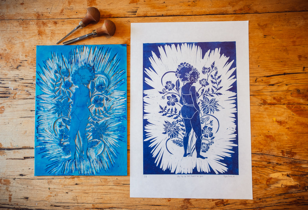 She rose up and claimed her space