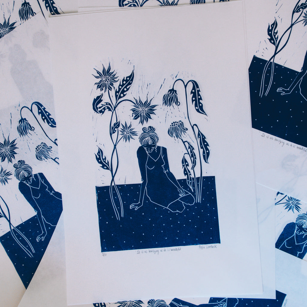 It is as terrifying as it is beautiful