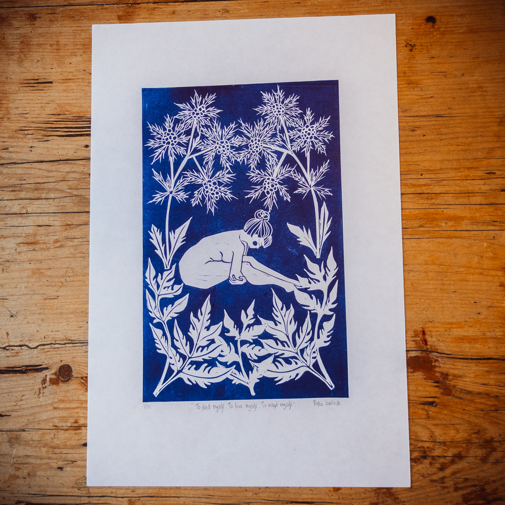 To find myself, to love myself