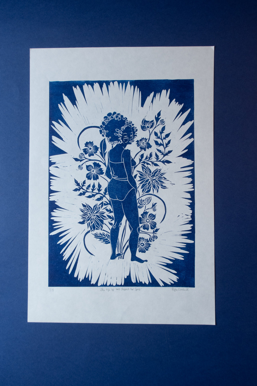 She rose up and claimed her space