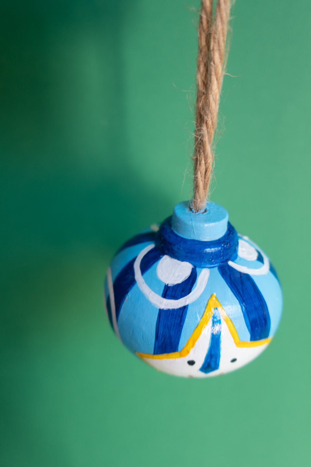Blue Baloo Christmas Bauble