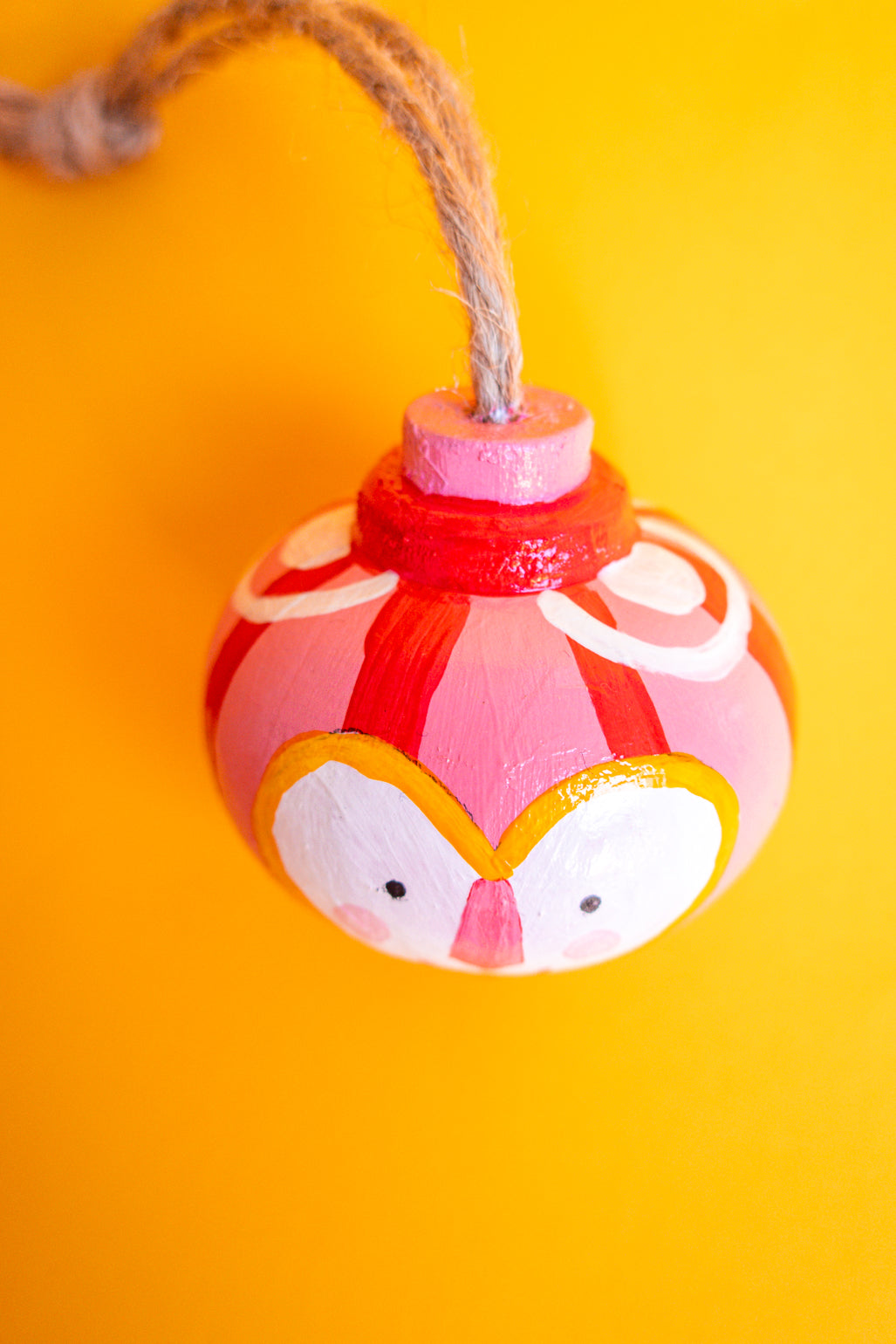 Rinky Pink Christmas Bauble